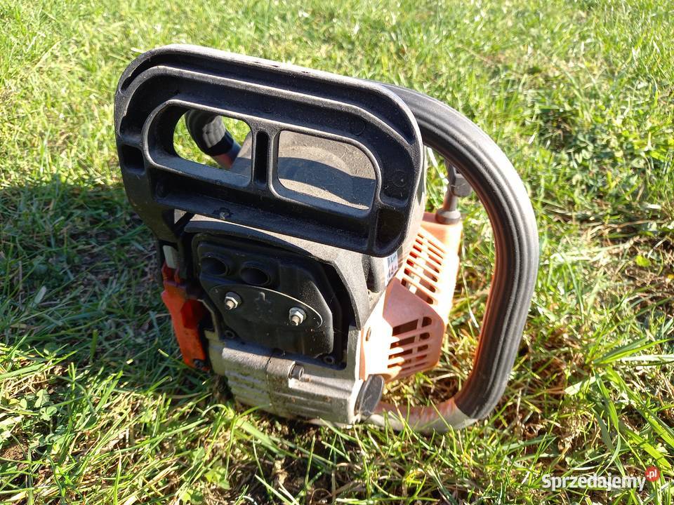 Piła spalinowa łańcuchowa Bavaria uszkodzona na