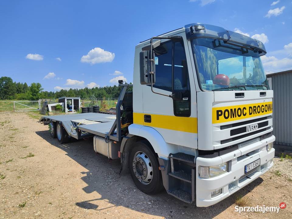 Iveco eurotech laweta pomoc drogowa Nida