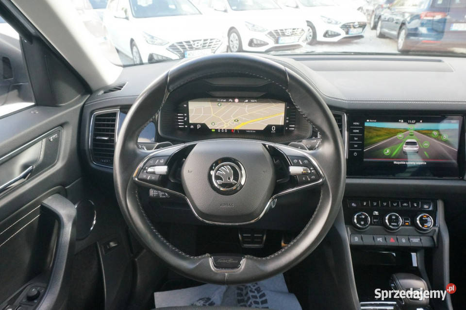 koda Kodiaq 20 TDI 200 LK Polski Salon Faktura szary Poznań