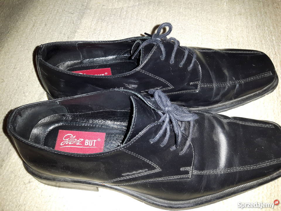 półbuty męskie skórtzane czarne małopolskie Chrzanów