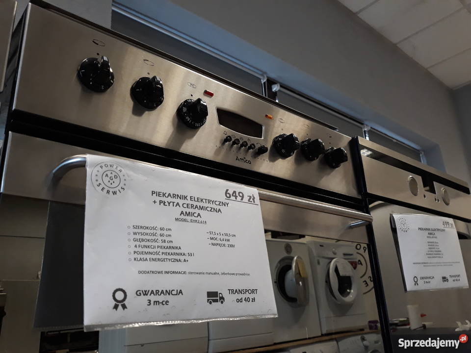 Piekarnik AMICA do zabudowy płyta ceramiczna opolskie sprzedam