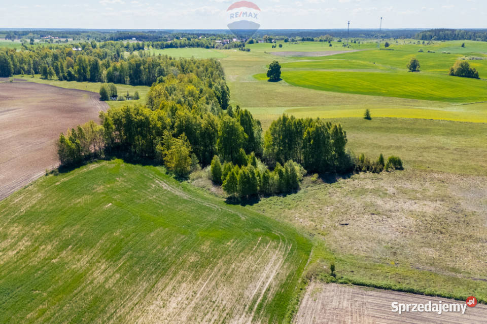 Działka rolno siedliskowa na Mazurach wodociąg