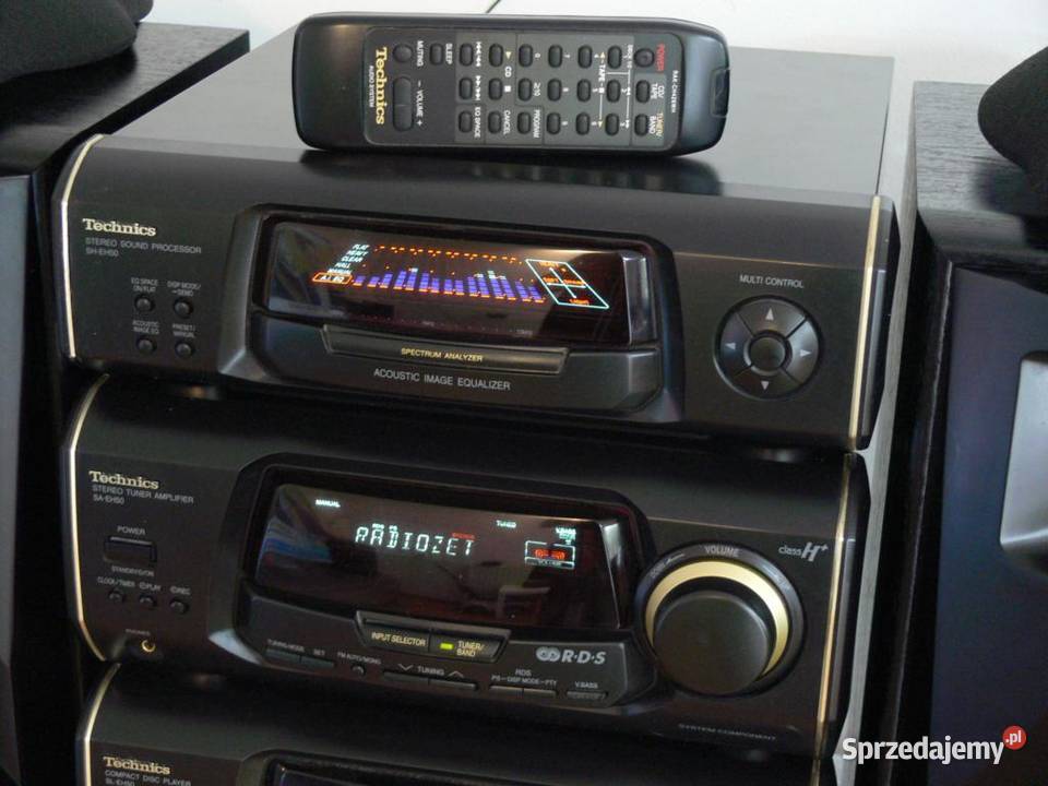 Wieża Technics SAEH50 pilot kolumny WYSYŁKA Jasło