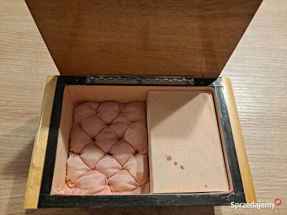 Szkatułka z pozytywką vintage Kraków