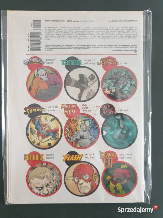 Wednesday Comics gazeta komiksowa DC Gdynia