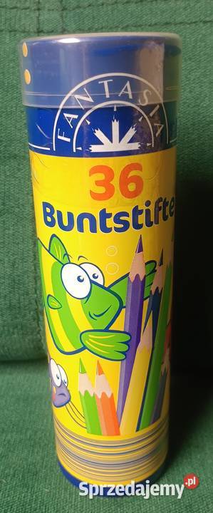 Kredki ołówkowe fantasia w aluminiowej tubie 36 Zbylitowska Góra