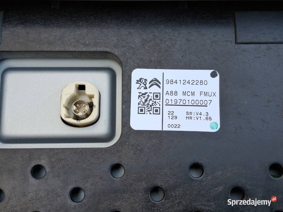 CITROEN C3 AIRCROSS RADIO NAWIGACJA EKRAN osobowe Bieleń