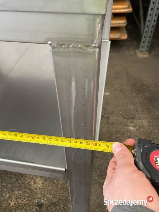 Stół ze stali nierdzewnej z maszynką do Kozubszczyzna