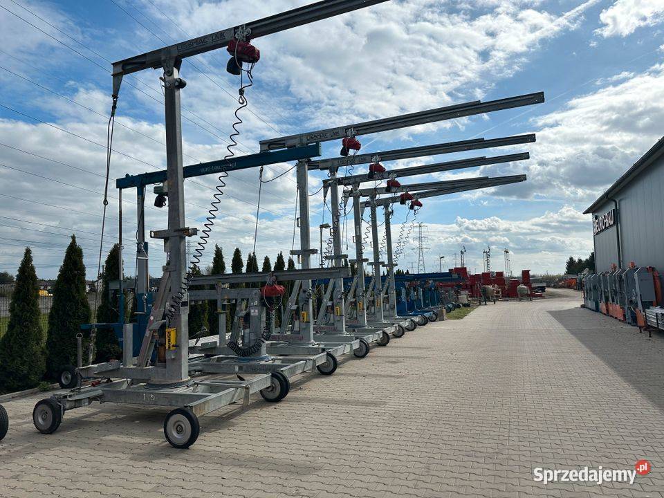 Dźwig Steinweg MK 4005 elektryczny minikran wielkopolskie Ślesin sprzedam