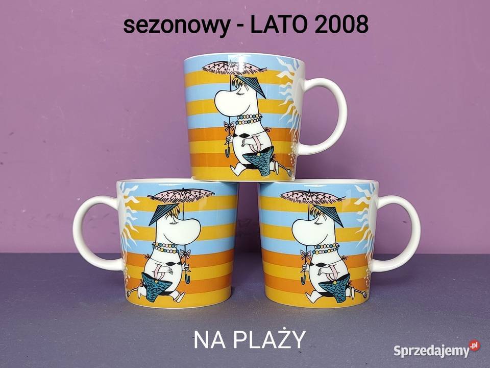 Muminki KUBEK Moomin Arabia Finland LATO 2008 Na Jasień