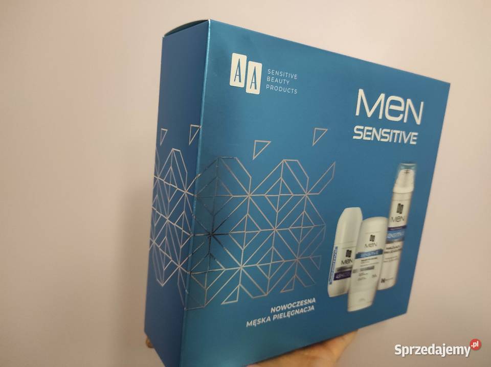 AA MEN sensitive nowy zestaw kosmetyków męskich