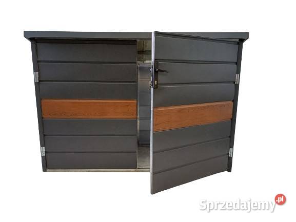 Wiata rowerowa schowek na narzędzia producent