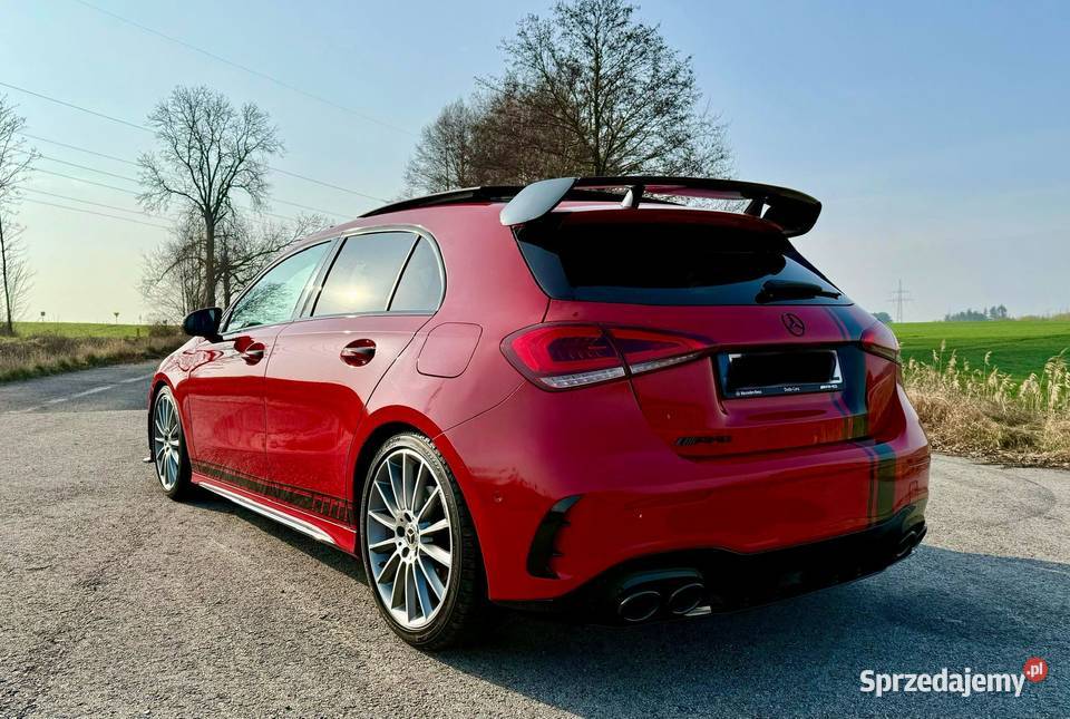 Mercedes Aklasa AMG salon virtual panorama full ogranicznik prędkości Wasilków sprzedam