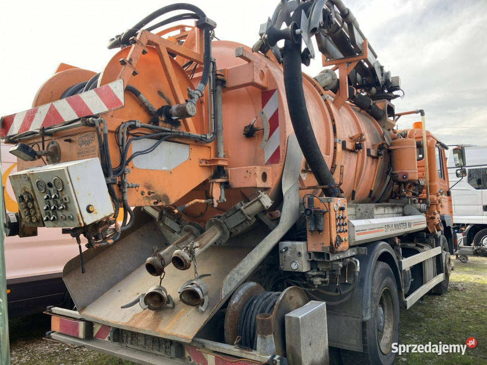 MAN Man 19314 Wuko asenizacyjny kanalizacja Man manualna Syców