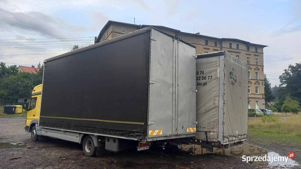 zabudowa ciężarowa skrzynia plandeka z drzwiami ciężarowe Części samochodowe