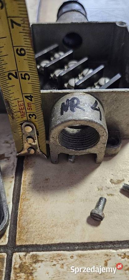 Lata 70 teAluminiumOdgałęźnik instalacyjnyrozeta Puszki elektryczne zachodniopomorskie