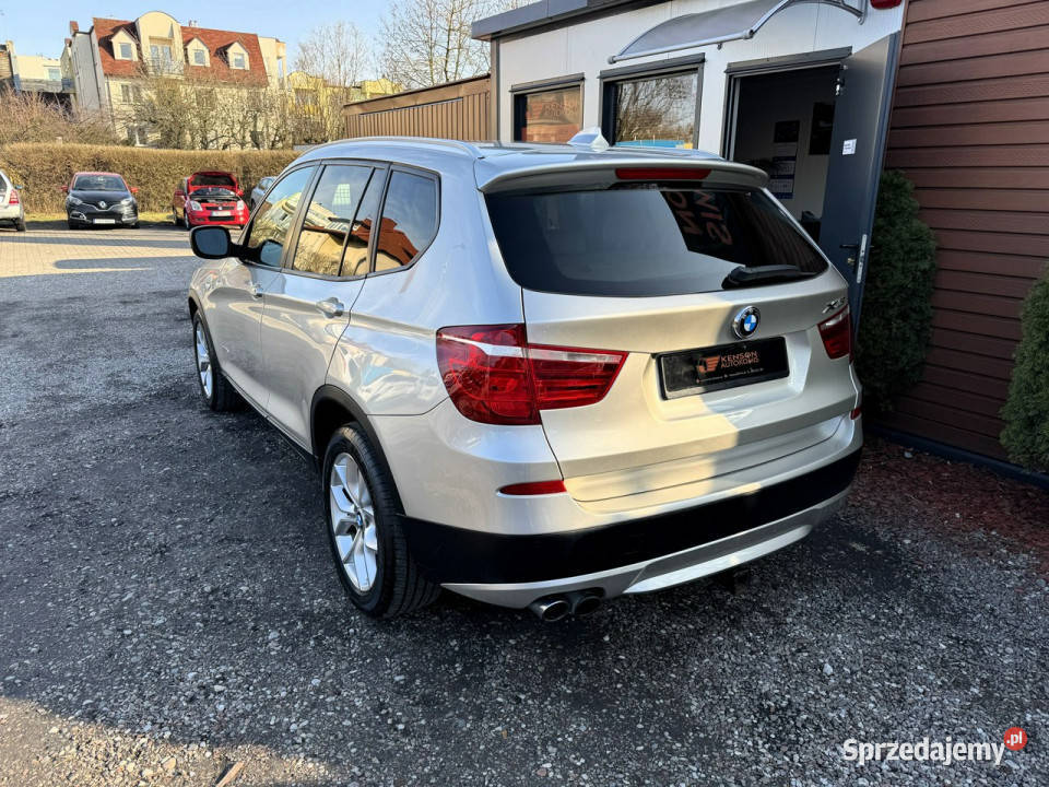 BMW X3 LED Klima Navi Temp Asystent Pasa 4x komputer pokładowy