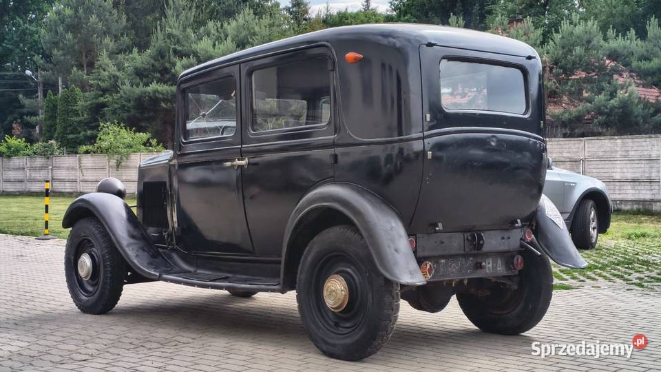 Renault Monaquatre YN1 1933 r oryginał zachowane