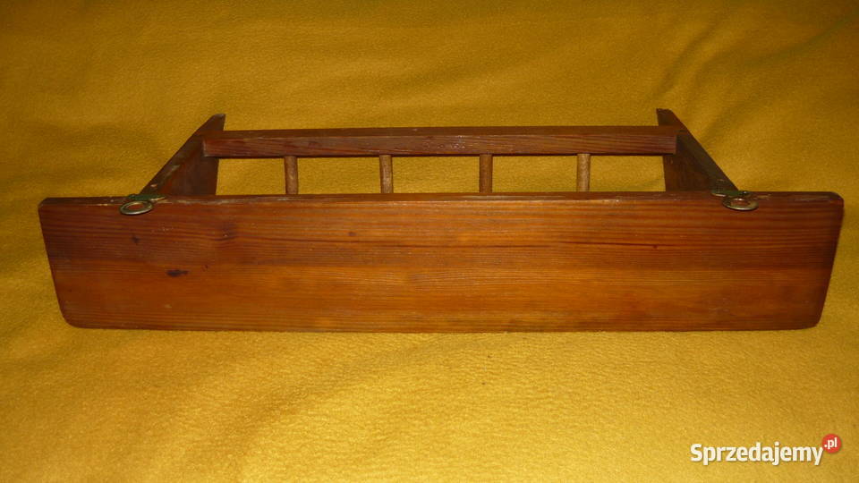 Wieszak drewniany naścienny kuchenny do Sokółka
