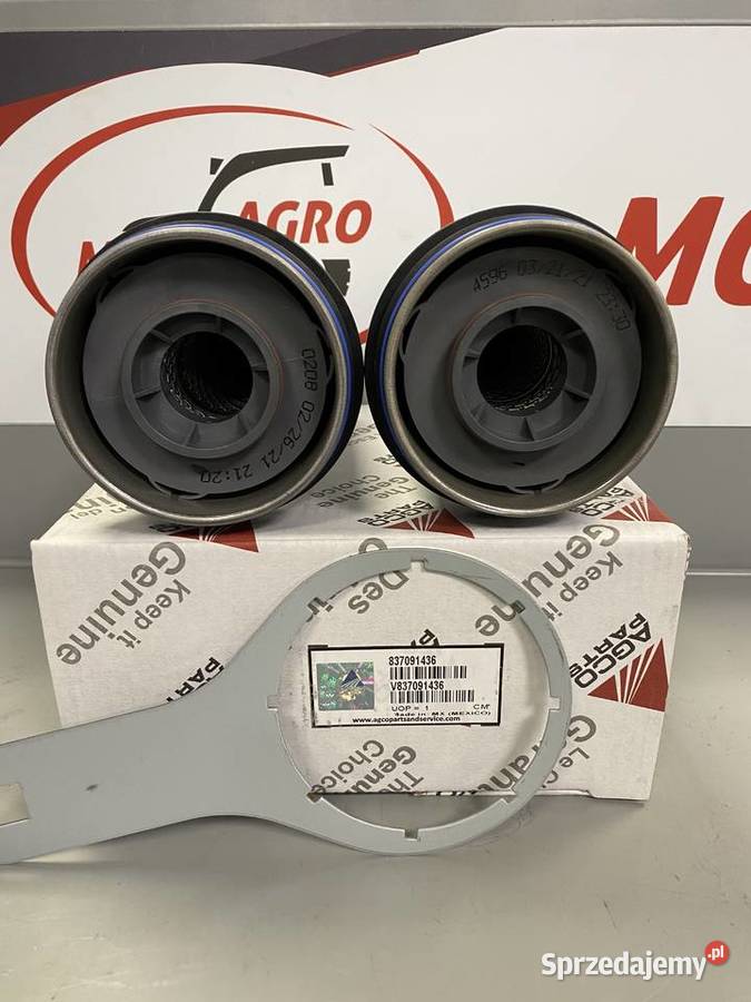 Filtry paliwa zestaw z kluczem AGCO V837091436 Białystok
