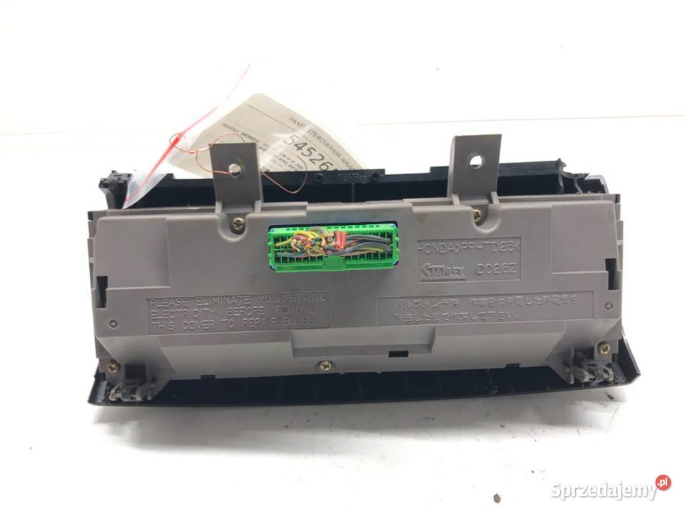 PANEL STEROWANIA NAWIEWU HONDA CRV II SUV 0107 sprzedam