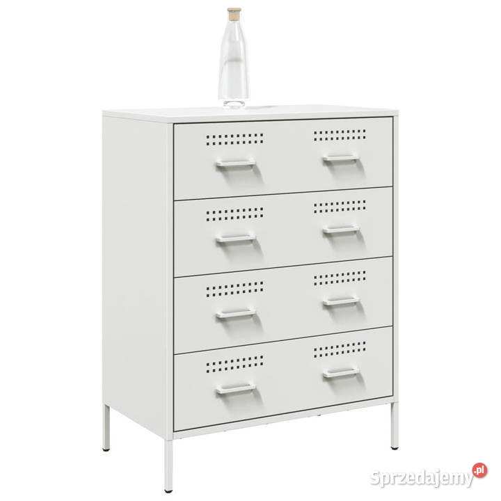 Szafka biała 68x39x89 stal WM842987 Warszawa