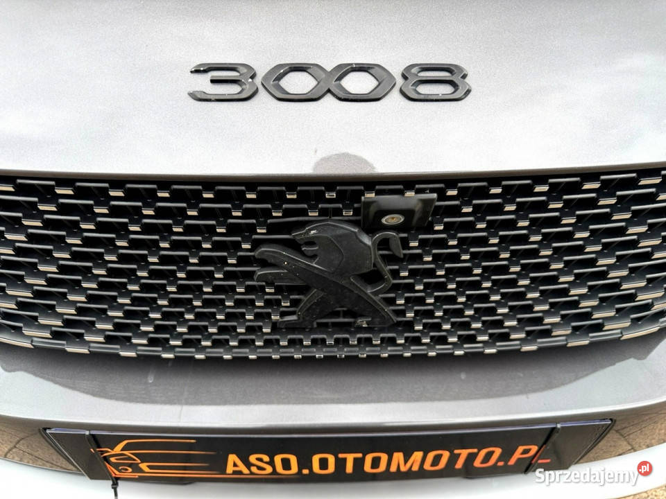 Peugeot 3008 GT kamery skóra elklapa FUL LED acc automatyczna