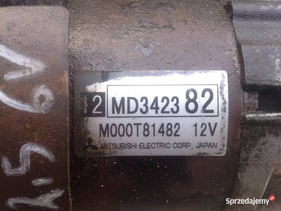Mitsubishi Galant 25 6V rozrusznik MD342382 zachodniopomorskie Dębno