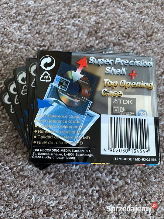 MiniDisc TDK RXG 74 min Nowe mazowieckie Warszawa