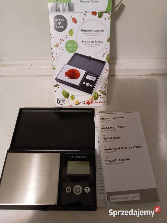 Waga precyzyjna przenośna do 200 g dokładność do Pozostałe Kędzierzyn-Koźle