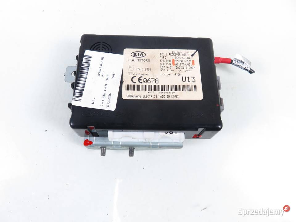 MODUŁ BCM KIA SPORTAGE III SL 954003U131 sprzedam