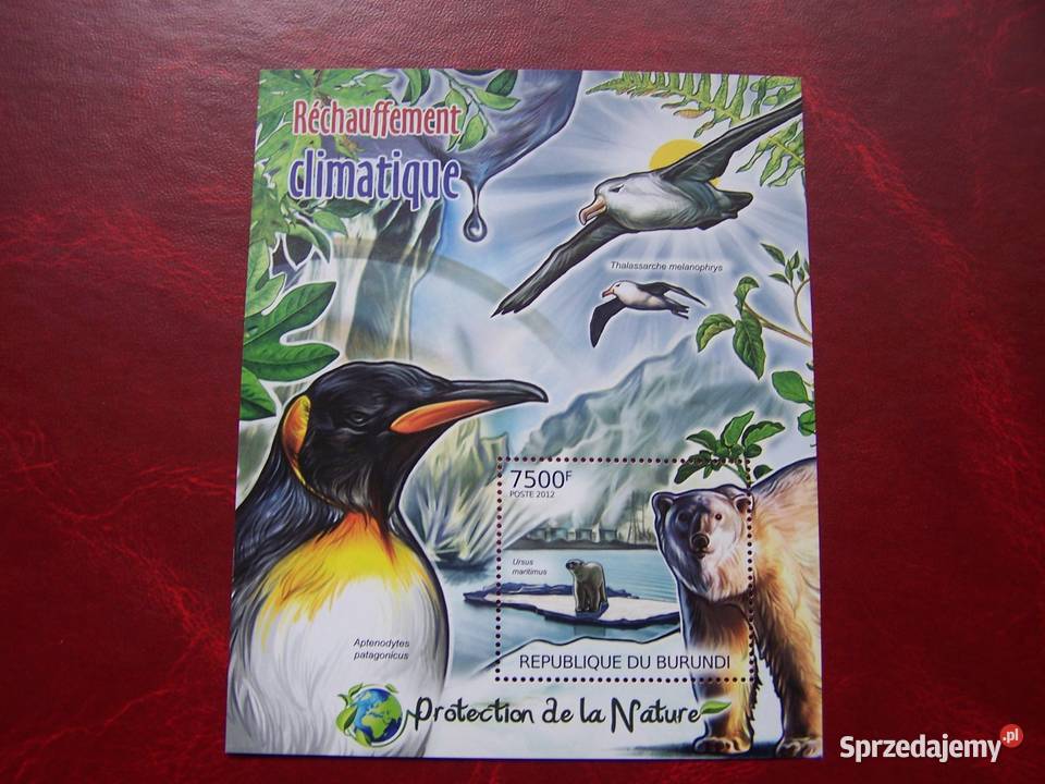 Burundi 2012 MNH Fauna Dzikie Zwierzęta Tychy