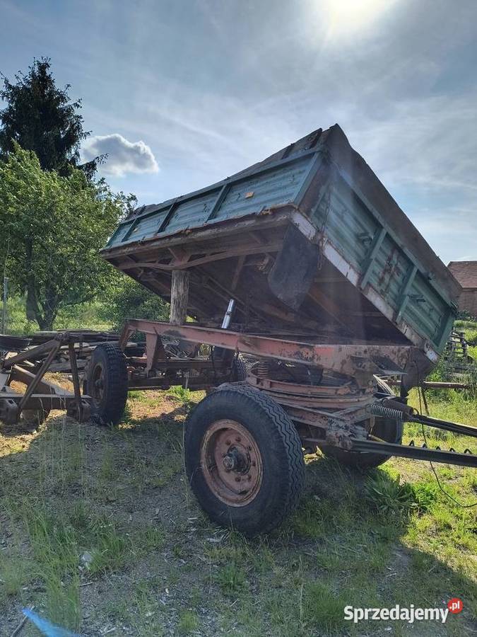 Przyczepa rolnicza niemiecka Borów