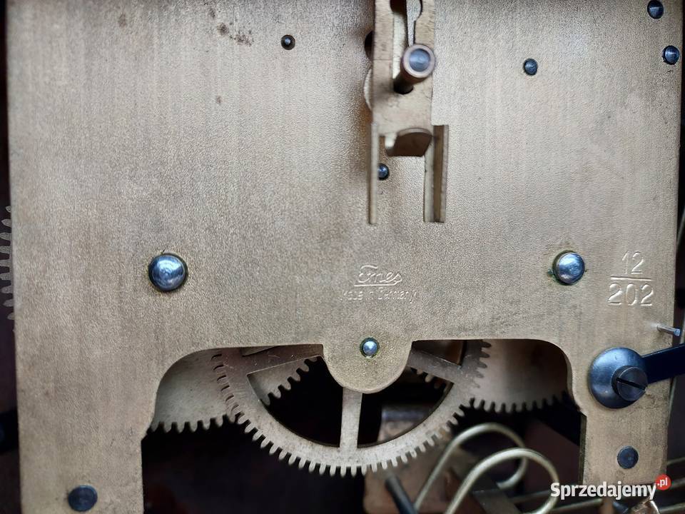 118 Stary zegar bufetowy niemiecki Emes sprawny Antyki Tczew