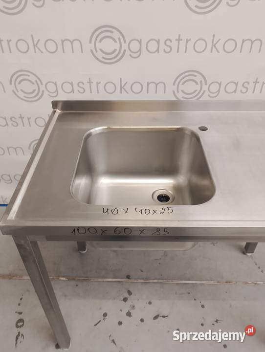 Stół ze zlewem 100x60x85 Wrocław