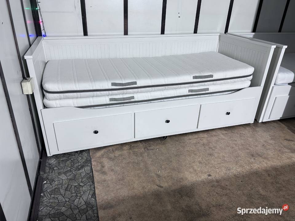 IKEA HEMNES Łóżko Leżanka z 3 szufladami 2 Łóżka Rybnik
