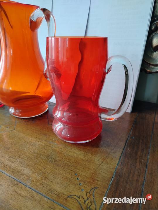 Wazony i kufel pomarańczowy dolnośląskie Świdnica sprzedam