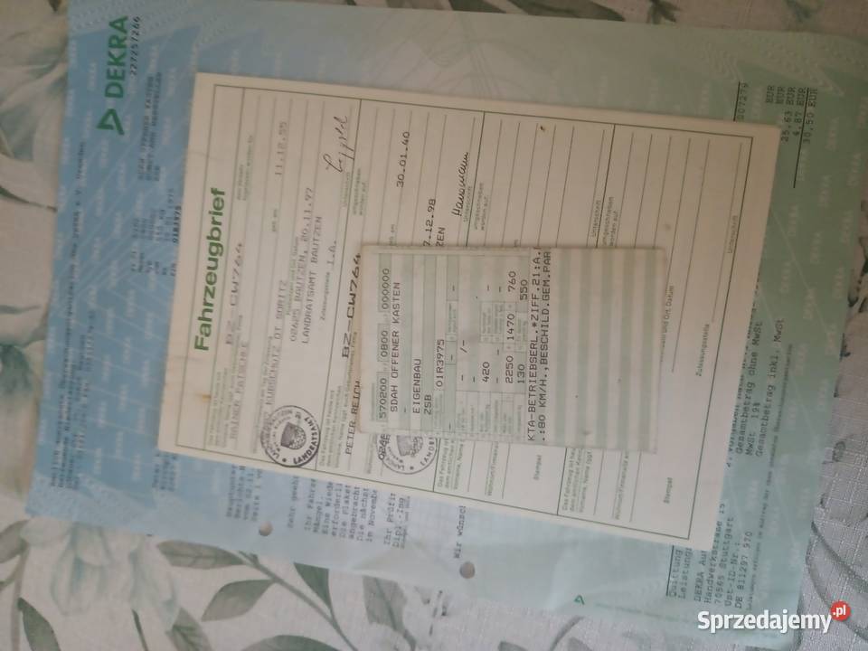 Przyczepka samochodowa Nowogrodziec