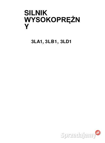 Isuzu 3LA1 3LB1 3LD1 instrukcja serwisowa Kielce sprzedam