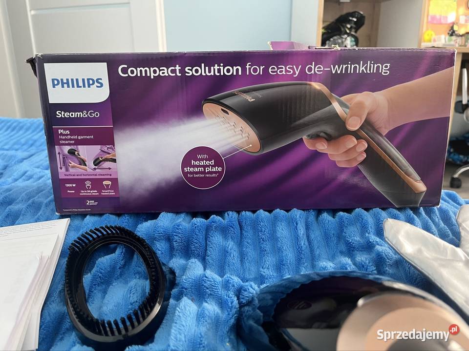 Philips SteamGo Plus steamer do ubrań AGD drobne