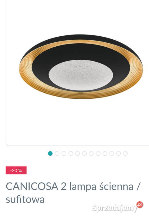 Lampy plafony LED firmy Eglo outlet Lampy wiszące