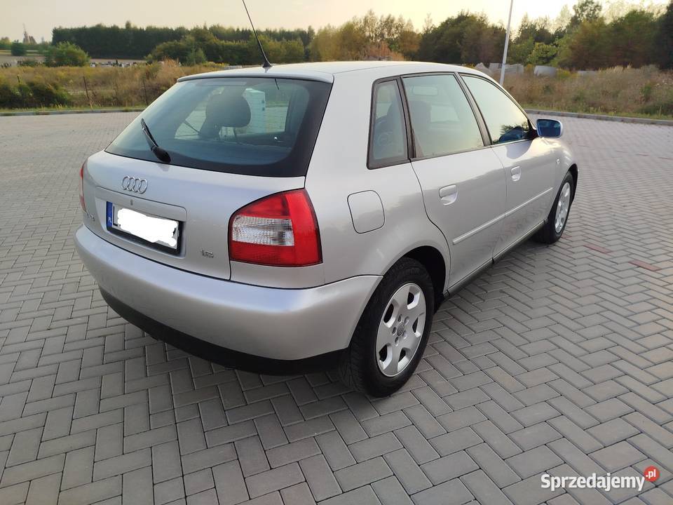 A3 8l 16 Benzyna 2001 5 drzwi Jeden właściciel 101KM A3 Świdnik
