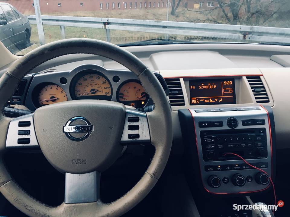 Nissan Murano z51 skórzana tapicerka