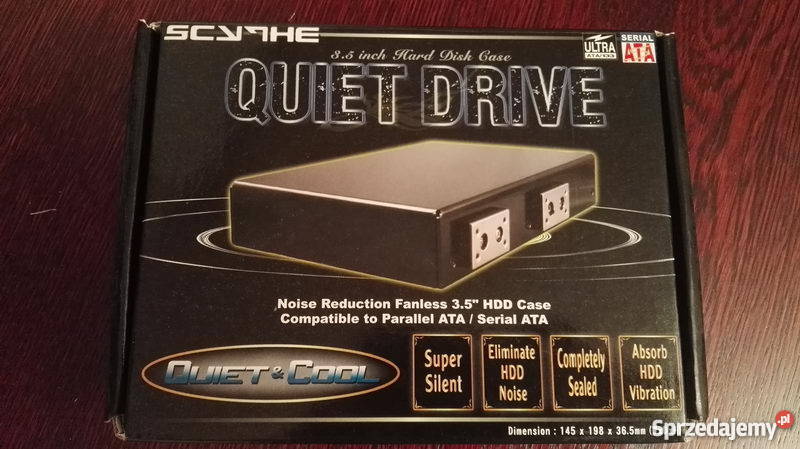 Wyciszenie dysku HDD SCYTHE Quiet Drive łódzkie sprzedam