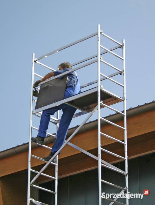 Wynajmę Rusztowanie Climtec 5m lekkie aluminiowe Warszawa