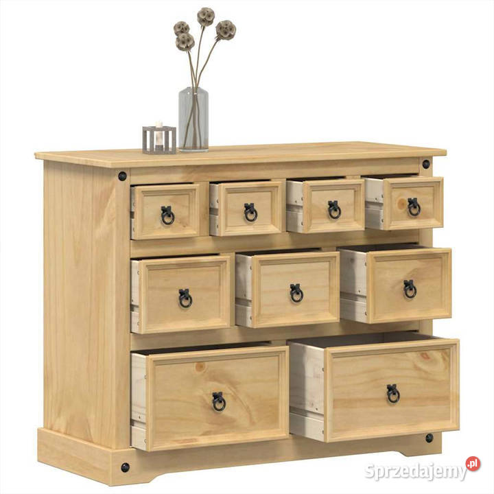 Komoda Corona 103x46x83 lite drewno sosnowe Warszawa