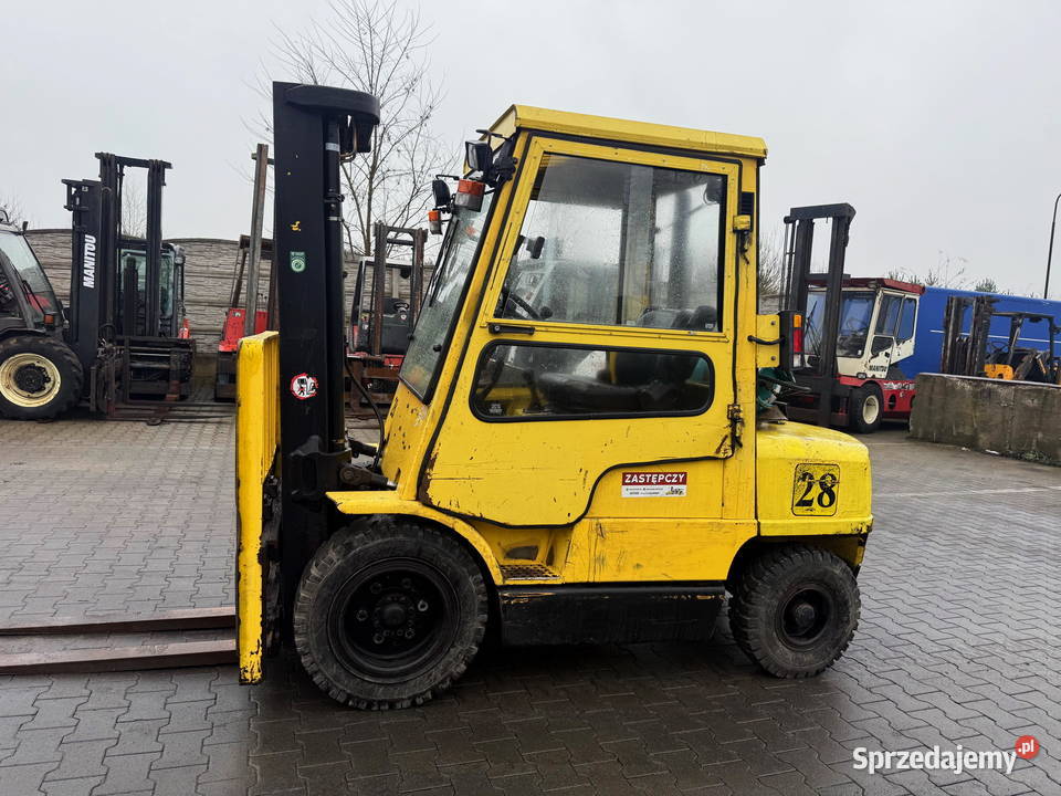 wózek widłowy HYSTER H320XM wolny skok przesuw Działoszyn