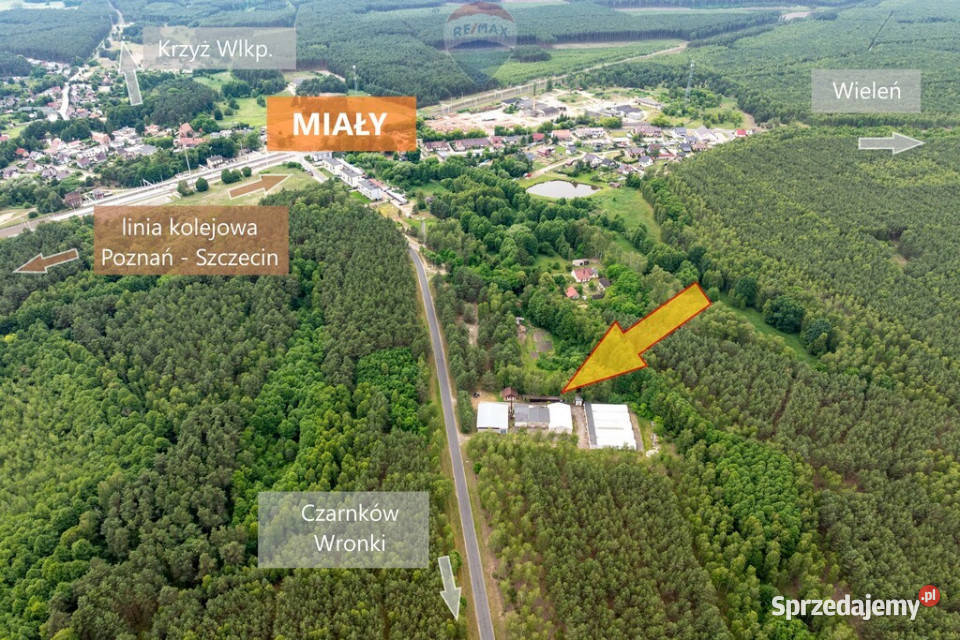 Miały budynki potencjał MPZP usługi i produkcja