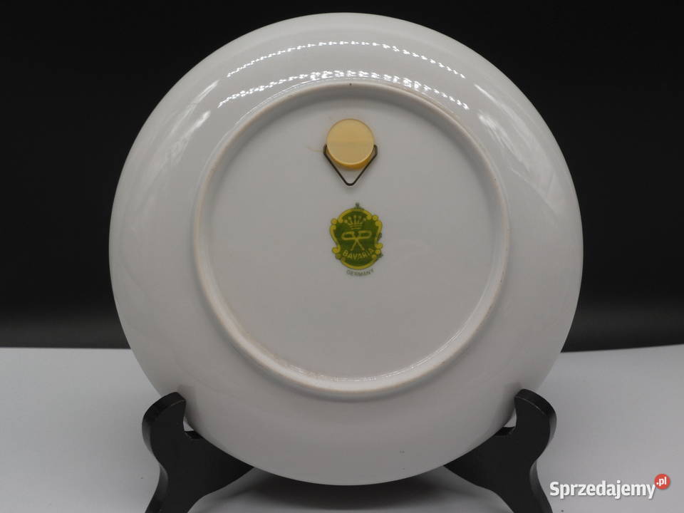 Porcelanowy Talerz Kolekcjonerski BAVARIA Carl Raszków
