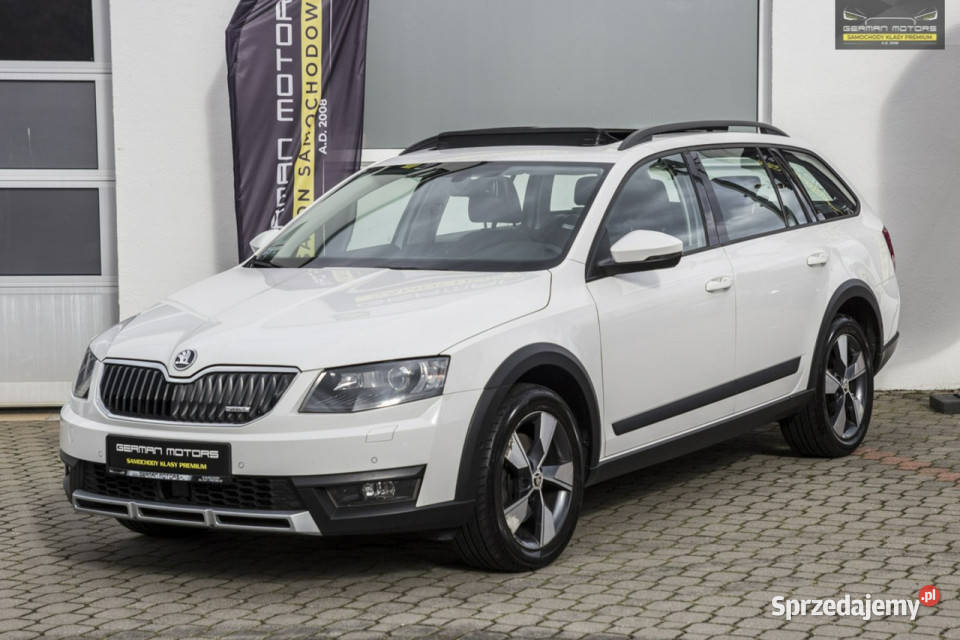 koda Octavia SCOUT Panorama Ledy Parktronic ASO Gdynia